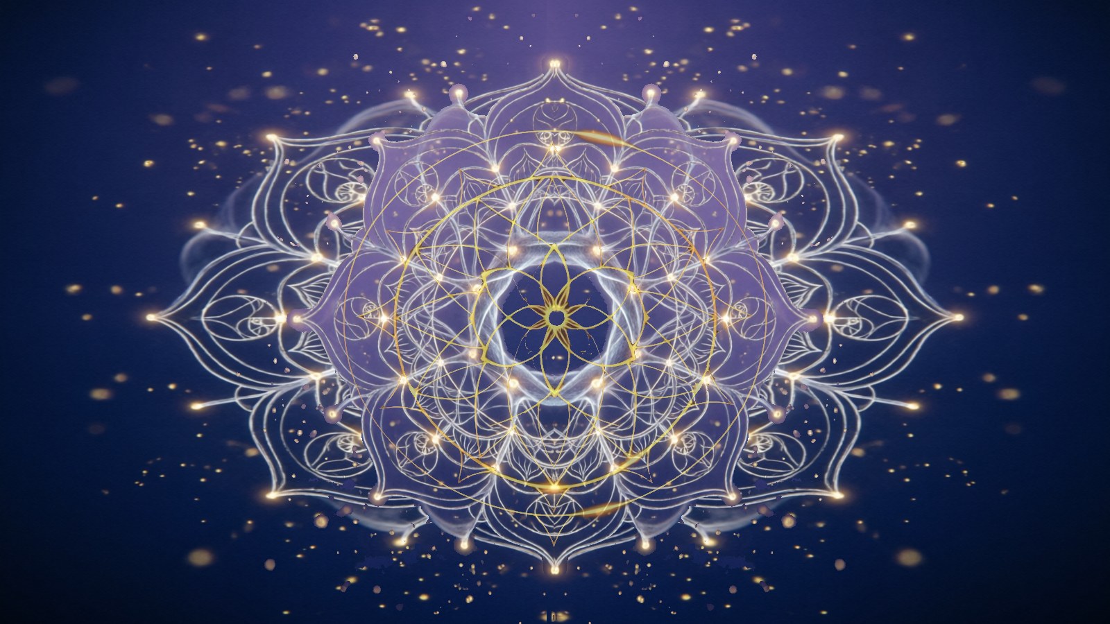 Mandala de geometria sagrada
